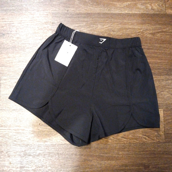 Gymshark Black Athletic Shorts New Size S - Picture 1 of 4